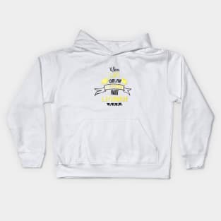 when life gives you lemons make lemonade Kids Hoodie